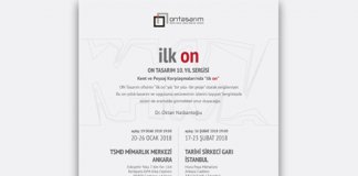 ON Tasarım 10. Yıl Sergisi: “ilk on”
