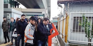 İzmir İZBAN Çıkışında Artan Yoğunluk!