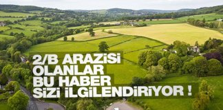 2B Sınıfındaki Araziler İçin Emsal Karar