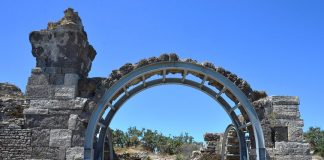 Tarihi Hamama Çelik Konstrüksiyon Takviye Yapıldı!