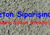 Beton Siparişinde Nelere Dikkat Etmeliyiz?