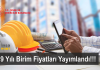 2019 Yılı Birim Fiyatları Yayımlandı