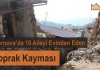 Bornova’da 10 Aileyi Evinden Eden Toprak Kayması