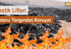 Lastik Lifleri Betonu Yangından Koruyor