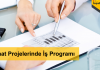 İnşaat Projelerinde İş Programı