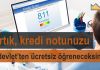 Artık Kredi Notunuzu E-Devletten Ücretsiz Öğreneceksiniz