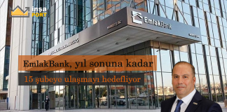 Emlakbank Yıl Sonuna Kadar 15 Şubeye Ulaşmayı Hedefliyor