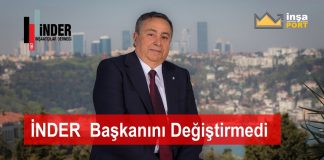 İNDER başkanını değiştirmedi