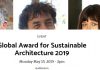 Küresel Sürdürülebilir Mimarlık Ödülleri 2019