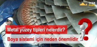 Metal yüzey tipleri nelerdir? Boya sistemi için neden önemlidir?