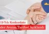 2019 yılı konkordato gider avansı tarifesi açıklandı