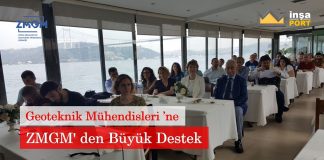 Geoteknik Mühendisleri ‘ne ZMGM’ den Büyük Destek