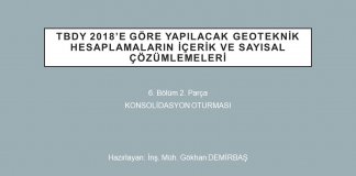 Konsolidasyon Oturması 6. Bölüm Part 2