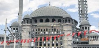 Taksim Camii Tamamlanıyor