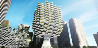 ağaç şeklinde gökdelen