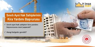Sinirli Ayni Hak Sahiplerinin Kira Yardımı Başvurusu sınırlı ayni hak
