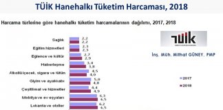 Hanehalkı Tüketim Harcaması 2018 verileri açıklandı!