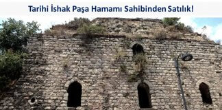 Tarihi İshak Paşa Hamamı sahibinden satılık!
