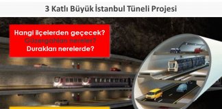 3 Katlı Büyük İstanbul Tüneli Nerelerden Geçecek?..Tünel İle Ulaşımda Ne Hedefleniyor?