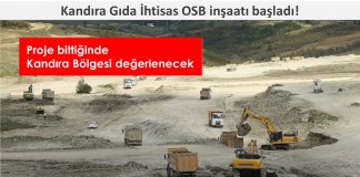 Kandıra Gıda İhtisas OSB inşaatı başladı!