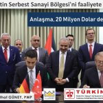 ALKE, Filistin Serbest Sanayi Bölgesi’ni faaliyete geçirecek!