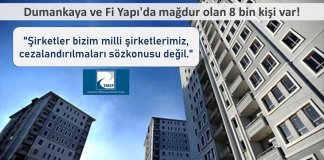 TMSF; “Dumankaya ve Fi Yapı’da mağdur olan 8 bin kişi var!