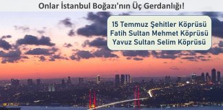 Onlar İstanbul Boğazı’nın Üç Gerdanlığı!