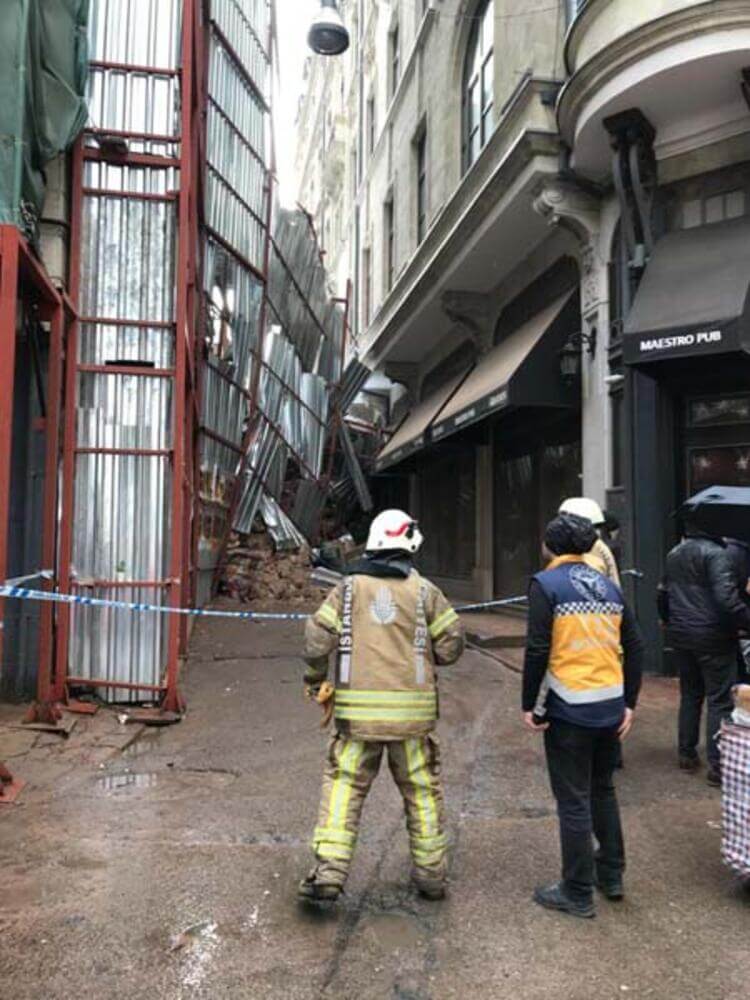 inşaat halindeki yapıda