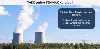 TAEK yerine TENMAK Kuruldu!