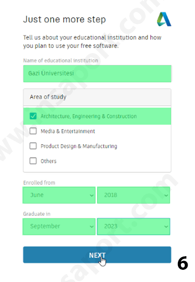 autocad öğrenci lisansi - 6