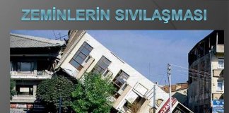 Zeminlerin Sıvılaşması