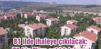 70 bin TL’ye lojman!