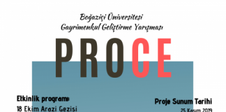 ProCE’20 Gayrimenkul Geliştirme Yarışması proce