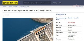 İkinci el satılık HES!