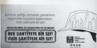 İMO Burdur Temsilciliği Basın Açıklaması