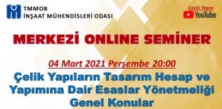 İMO’dan Merkezi Online Seminer