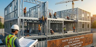 Hafif Çelik Bina Yönetmeliği Resmi Gazete’de Yayımlandı! hafif çelik