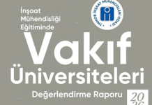 İnşaat Mühendisliği Eğitiminde Vakıf Üniversiteleri Değerlendirme Raporu 2026